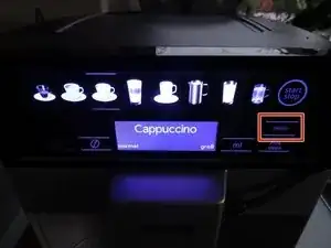 Siemens EQ6 Service Menu
