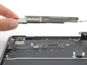 Right Speaker Removal After Logic Board