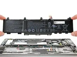 HP EliteBook 840 Aero G8 Battery Replacement