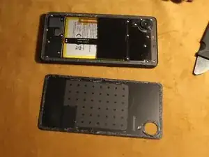 Disassembling Hisense A9 screen and other parts
