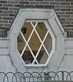 Octagonal window in Brighton, England