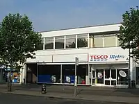 A small Tesco metro