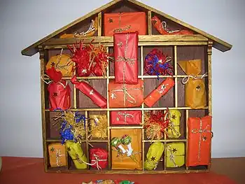 Advent calendar.
