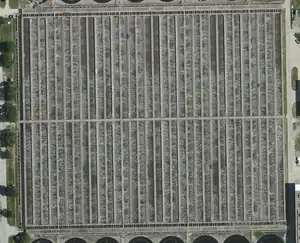 Large aeration tanks at the Stickney Water Reclamation Plant&nbsp;Stickney Water Reclamation Plant, Chicago, USA