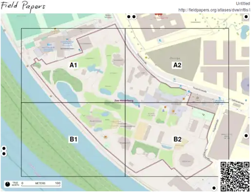 Clasificación do zoolóxico con Field Papers (datos de resultados xa incorporados).