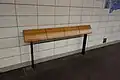 Anlehnbank / Stehbank/ Leaning bench
