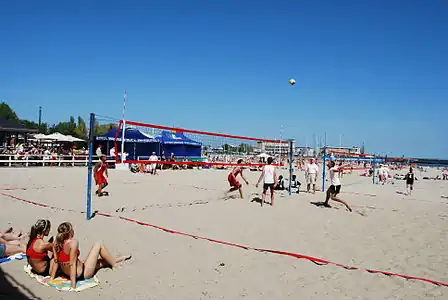 Beach Volleyball in Gdynia, Poland