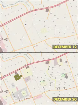 Before-and-after picture of Eugene's slice