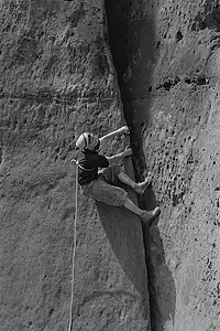 Climbing in Saxon Switzerland