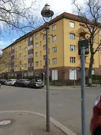 Glatter Stahlmast für Aufsatzleuchte BAMAG U7