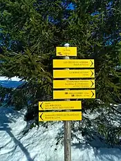 France: snow shoeing