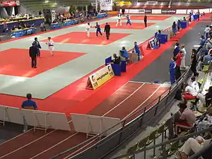 Judo Arena with mats