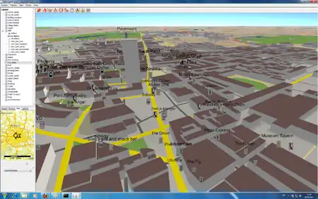 alps terrain OSM-3D.org