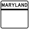 MD Route Shield Blank