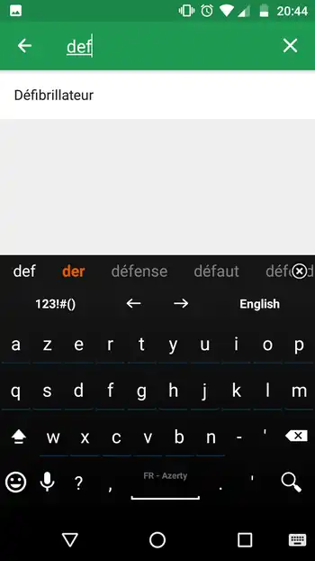sélectionner le type d'objet à ajouter
