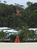 優先チャンネルを示す先行マーカーとライト。