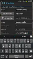 Direkte Bearbeitung und Ergänzung von Points of Interest (POI) in OpenStreetMap