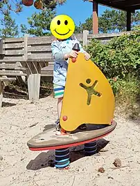 Larger form of a spring_board.