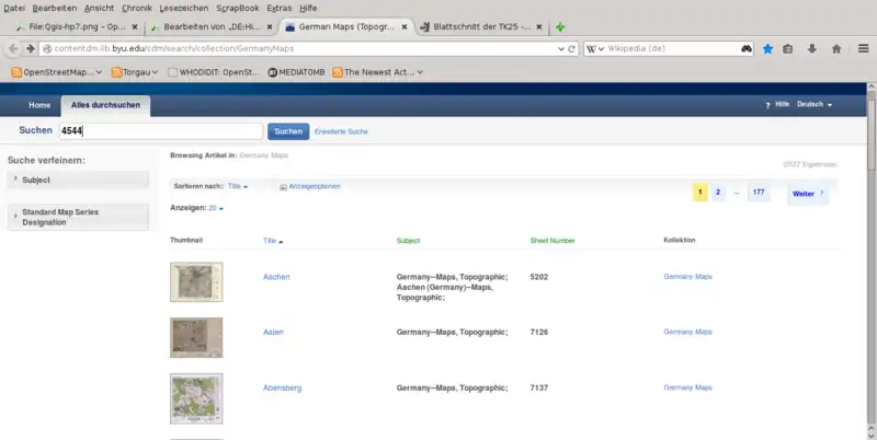 ID im Suchfeld eingeben