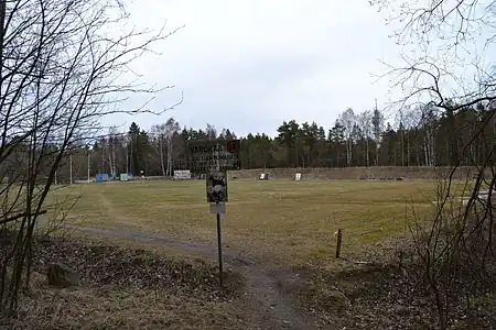 Ruskeasuo archery range in Ruskeasuo, Helsinki