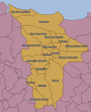 Distritos de San Juan