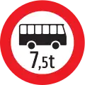 Autriche&nbsp;: maxweightrating:bus=7.5 (attention à utiliser le point comme séparateur)