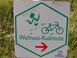 Ältere spezielle Routenwegweisung