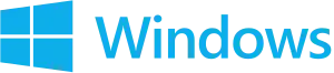 Windows logo and wordmark