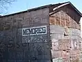 Someone inscribed "Memories" on this abandoned building outside Charlotte.
