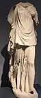 Headless statue of Artemis (Villa dei Quintili; height 159 cm; inv. 107,682)[57]