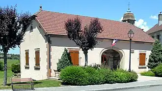 The town hall in Écromagny