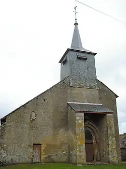 The church of Saint-Pierre and Saint-Paul, in Alluy