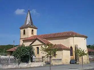 The church of Fontrailles