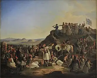 The Camp of Georgios Karaiskakis (1855)