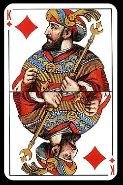King of Diamonds (Russian pattern)
