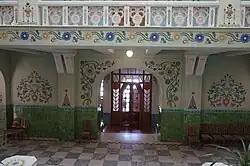 Front door from the inside