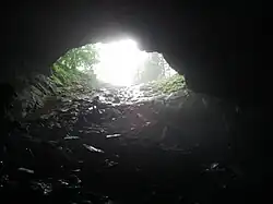 Inside the Kurgazak cave