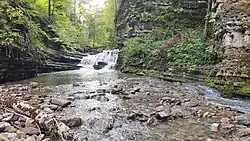 A waterfall in Porohy