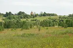 Church of the Epiphany in the village of Lensk, Mosalsky District