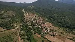 Air view of the village