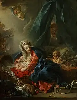 Madonna and Child with the Infant John the Baptist, 18th-century, Pushkin Museum