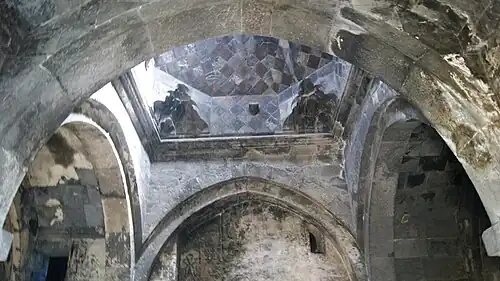 Interior of Hayravank Monastery