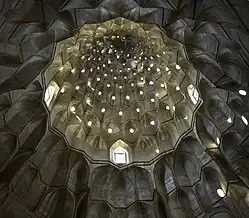 Muqarnas dome in the Mausoleum of Zumurrud Khatun (before 1202, Abbasid)[116]