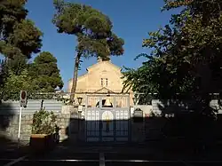 Church view from Mirza Kochak Khan street