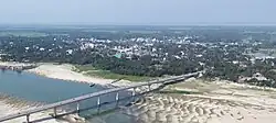 Garai Bridge and the town