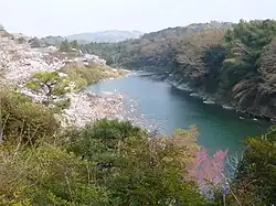 吉野川（栄山寺橋付近より）