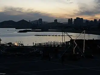 Xinghai Square at night