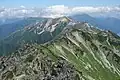 Mount Akaushi seen from Mount Suisho.
