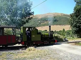 The Western Level Crossing at Brynglas, looking north. 3 August 2006