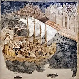 stories of Saint Ursula - Navigation towards Rome - Civic Museum, Treviso